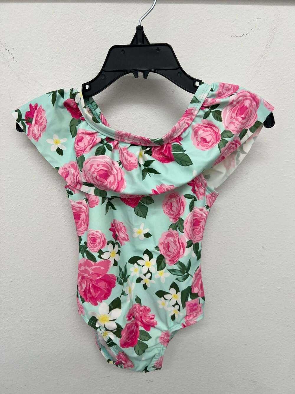 RuffleButts Rosy Sweetheart Ruffle One Piece Swimsuit New NWT